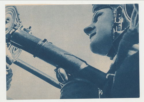 Luftwaffe Flieger Bordschütze - Original Postkarte 3. Reich