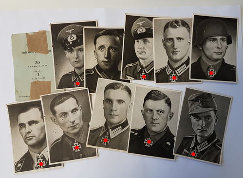 Unteroffiziere des Heeres mit dem Ritterkreuz - Sammelbilder Serie Bild 31-40 WK2