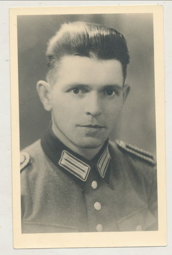 Wehrmacht Polizei Angehöriger Original Portrait Foto WK2