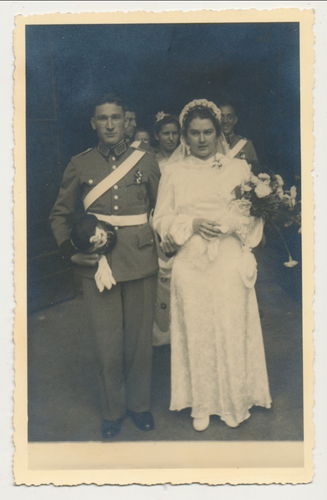 Hochzeit Foto Wehrmacht Polizei 3. Reich