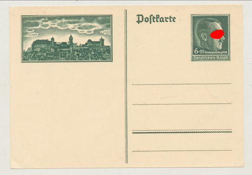 Postkarte Reichsparteitag 1938 Adolf Hitler 3. Reich