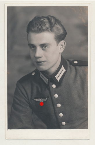 Deutsche Wehrmacht Soldat Portrait Foto WK2