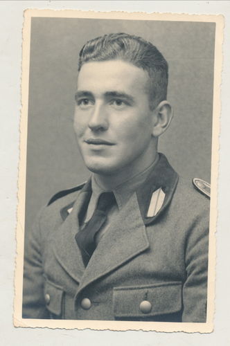 RAD Soldat Portrait Foto Reichsarbeitsdienst 3. Reich