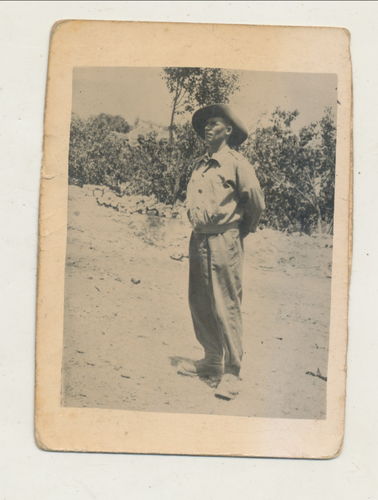 Südwest Kolonial Soldat Afrika Original Foto um 1900