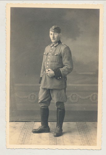 Wehrmacht Polizei Original Portrait Foto 3. Reich