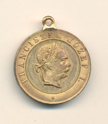 KuK Kaiser Franz Joseph Medaille Ungarn 1880