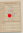 Urkunde Kubanschild 1944 mit Wehrpass & Dokumenten San-Ogfr Altmann 4(MG) Füs. Btl. 98 gefallen 1944
