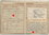 Urkunde Kubanschild 1944 mit Wehrpass & Dokumenten San-Ogfr Altmann 4(MG) Füs. Btl. 98 gefallen 1944