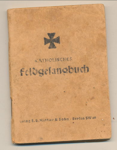 Katholisches Feldgesangbuch deutsche Wehrmacht 1939 Liederbuch Gesang Buch WK2
