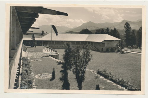 Ordensburg Sonthofen Adolf Hitler Schule NSDAP - Original Postkarte 3. Reich