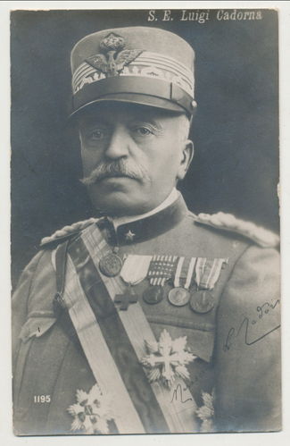 Marschall S.E. Luigi Cadorna Italien - Original Postkarte