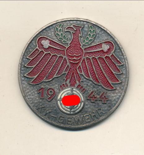 Standschützen - Schiess Abzeichen Tirol 1944 für KK - Gewehr