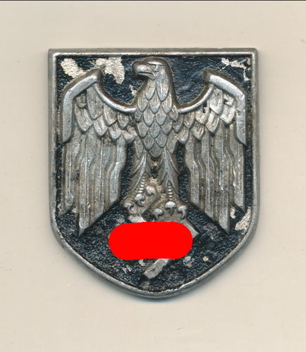 Adler Wappenschild für den Wehrmacht Afrika Tropen Helm WK2