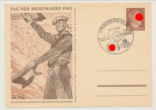 Kriegsmarine Signal Maat - Original Postkarte 3. Reich