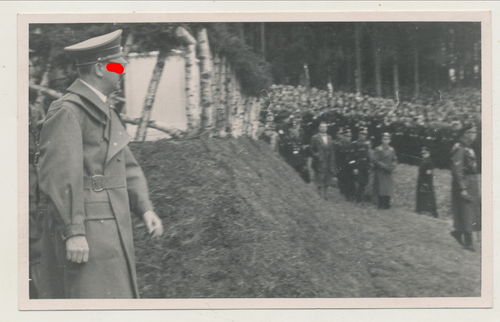 Adolf Hitler bei Aufmarsch - Original Foto 3. Reich