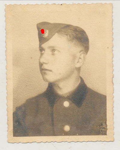 RAD Soldat Portrait Foto Reichsarbeitsdienst 3. Reich
