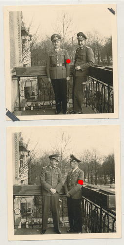 NSDAP Angehöriger mit goldenen Parteiabzeichen Abzeichen in Gold 2x Original Foto 3. Reich