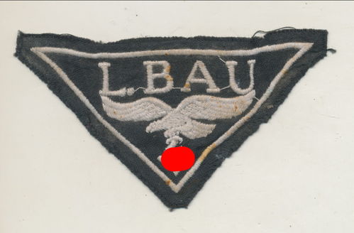 L.Bau Luftwaffe Brustadler für Mannschaften der LW - Baukompanien WK2