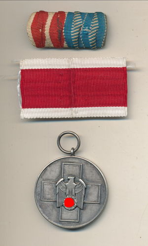 Deutsche Volkspflege Medaille mit Feldspange