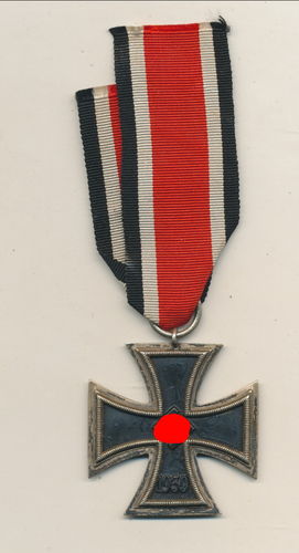 EK2 Eisernes Kreuz 2. Klasse 1939 am Band