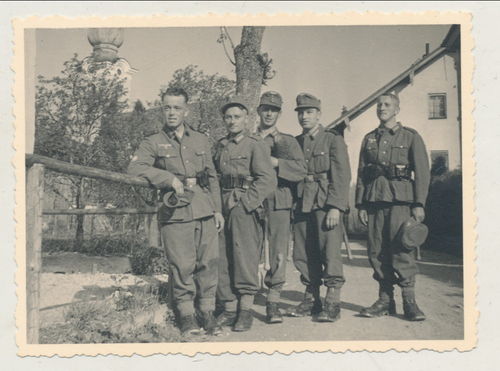 Gebirgsjäger Soldaten deutsche Wehrmacht - Original Foto Gruppenaufnahme WK2