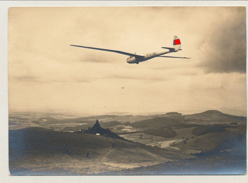 Der deutsche Segelflug Segelflieger - Original Postkarte 3. Reich