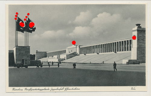 Nürnberg Reichsparteitag Original Postkarte 3. Reich