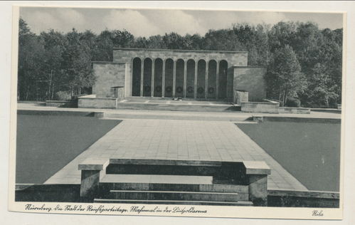 Nürnberg Reichsparteitag Original Postkarte 3. Reich