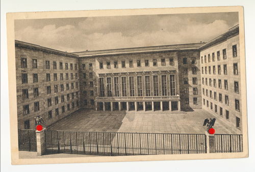 Berlin Reichsluftfahrtministerium Luftfahrt Ministerium Original Postkarte 3. Reich
