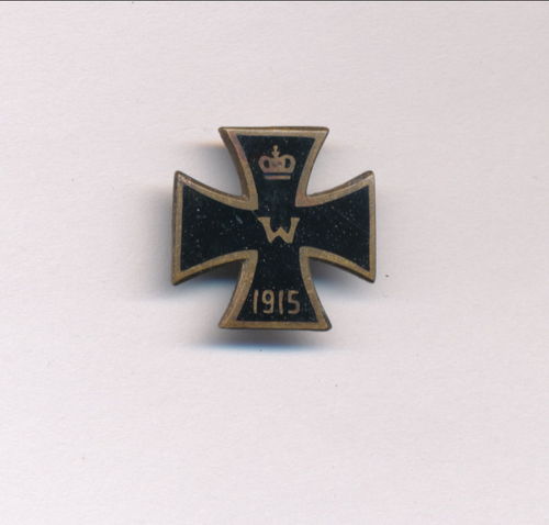 EK Eisernes Kreuz 1915 mit Klammer für Spange 15mm Miniatur