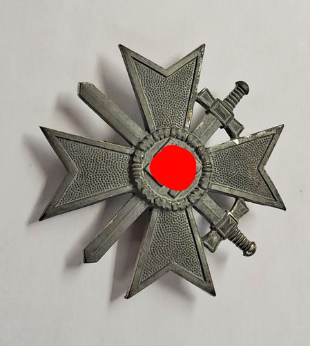 KVK Kriegsverdienstkreuz 1. Klasse mit Schwertern Schraubscheiben-Version