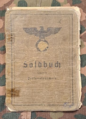 Soldbuch Leutenstorfer Feld Ers Btl 97/1 Art E.A. 27 Art E.A. 39 KUBANSCHILD