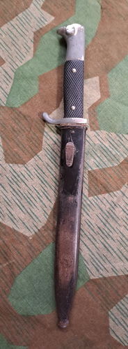 Deutsche Wehrmacht Extra Seitengewehr Bajonett Hersteller WKC