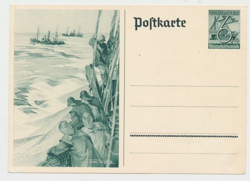 WHW Postkarte deutsche Kriegsmarine WK2