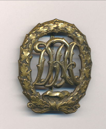 Deutsches Sportabzeichen 1919 - 1934 DRA in Bronze