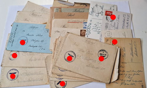 Feldpost Briefe und Karten Festungs Btl. 653 Norwegen bis 1945