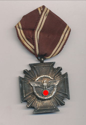 NSDAP Dienstauszeichnung in Bronze am Band