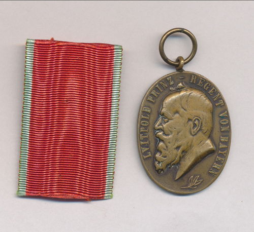 Luitpold Medaille Prinzregent von Bayern - 70. Jahrestag zum Dienstantritt bayerische Armee