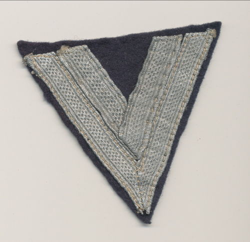 Obergefreiter deutsche Luftwaffe Rangabzeichen Winkel für die Uniform WK2