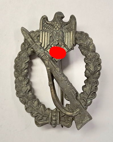 Infanterie Sturmabzeichen in Silber Hersteller " RS "