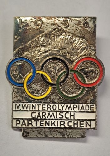 IV. Winter Olympiade Garmisch Partenkirchen Abzeichen 1936