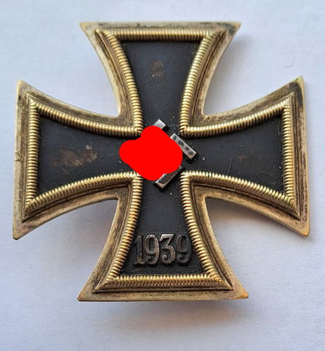 EK1 Eisernes Kreuz 1. Klasse 1939 Hersteller Klein & Quenzer