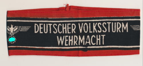 Armbinde deutscher Volkssturm Wehrmacht WK2