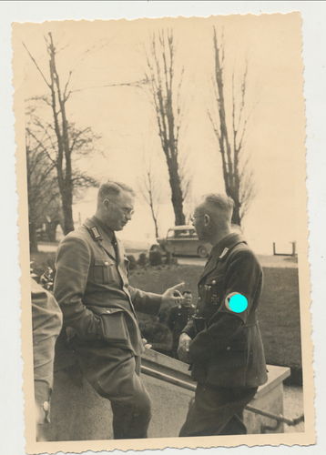 NSDAP SA Angehörige mit Armbinde EK1 Eisernes Kreuz 1. Klasse Original Foto WK2