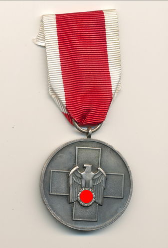 Medaille für deutsche Volkspflege Rotes Kreuz mit Band WK2 3. Reich