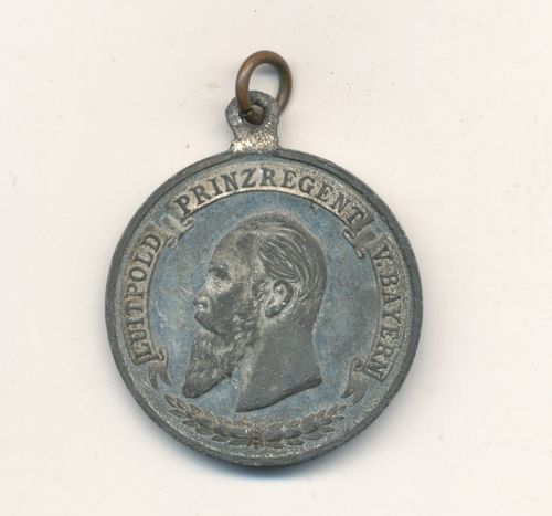 Prinzregent Luitpold Bayern Medaille zum 80. Geburtstagfeste 1901