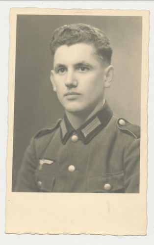 Junger Wehrmacht Soldat Original Portrait Foto WK2
