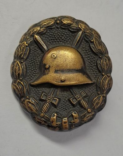 Verwundetenabzeichen in Schwarz 1914/18 Buntmetall Ausführung