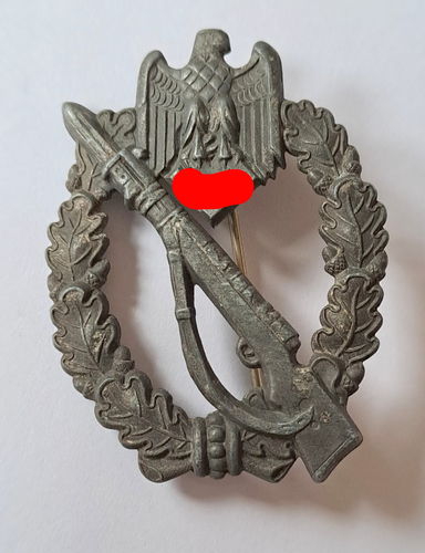 Infanterie Sturmabzeichen in Silber deutsche Wehrmacht WK2
