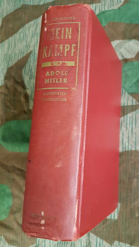 Mein Kampf Adolf Hitler US amerikanische Version printed in USA 1940 New York Reynal & Hitchcock